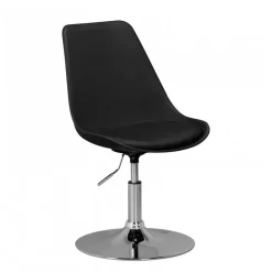 Sale Wohnen Schwarzer Schalenstuhl drehbar & höhenverstellbar - Alberton