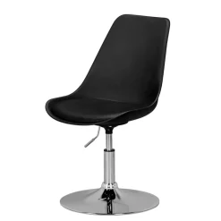 Sale Wohnen Schwarzer Schalenstuhl drehbar & höhenverstellbar - Alberton