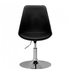Sale Wohnen Schwarzer Schalenstuhl drehbar & höhenverstellbar - Alberton