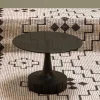 Clearance Wohnen Schwarzer Sofatisch mit Rauchglas Platte - Penal