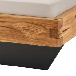Hot Wohnen Schwebebett mit Leder-Kopfteil - Emjan