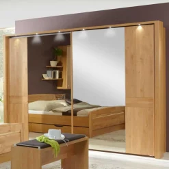 Sale Wohnen Schwebetürenschrank Bordeaux aus Erle