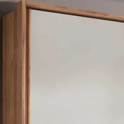 Hot Wohnen Schwebetürenschrank in Kernbuche & Beige - Krofun