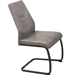 Sale Wohnen Schwingstühle in Grau & Schwarz - Medeos (4er Set)
