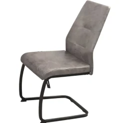 Sale Wohnen Schwingstühle in Grau & Schwarz - Medeos (4er Set)