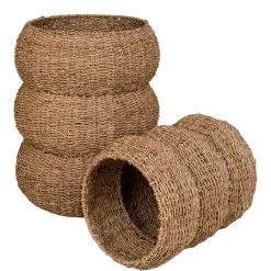 Discount Wohnen Seegras Körbe im Landhausstil - Lottessa (zweiteilig)