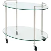Discount Wohnen Servierwagen Alessandra aus Glas
