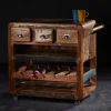 Wohnen Servierwagen Clarendon in Shabby Chic Design
