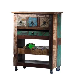 New Wohnen Servierwagen Jamaica im Vintage Design