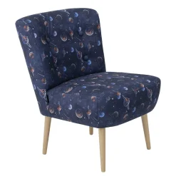 Best Wohnen Sessel in Blau mit Planeten und Sternen - Marcs