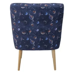 Best Wohnen Sessel in Blau mit Planeten und Sternen - Marcs