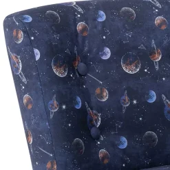 Best Wohnen Sessel in Blau mit Planeten und Sternen - Marcs