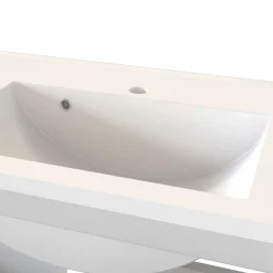 Sale Wohnen Set Badezimmer-Möbel Programm - Yazemina (fünfteilig)