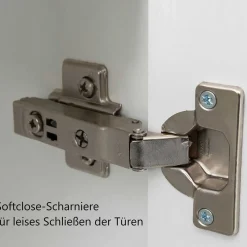 Hot Wohnen Set Badezimmermöbel stehend oder hängend - Dastroz (dreiteilig)