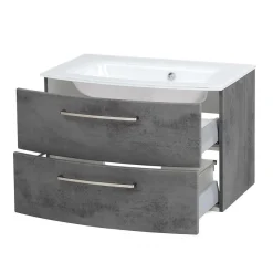 Hot Wohnen Set Badezimmermöbel stehend oder hängend - Dastroz (dreiteilig)