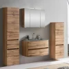 Discount Wohnen Set Badmöbel in Holz Optik - Neuzera (vierteilig)