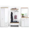 Hot Wohnen Set Dielen Möbel Kombi mit LED - Nusenia (fünfteilig)