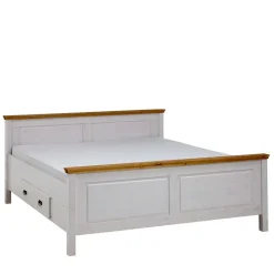 Best Wohnen Set Landhausbett & Nachtschränke - Sibiuta (dreiteilig)