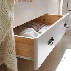 Best Wohnen Set Landhausbett & Nachtschränke - Sibiuta (dreiteilig)