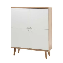 New Wohnen Set Wohnzimmer Einrichtung zweifarbig - Cablos (fünfteilig)