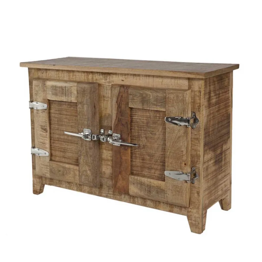 Clearance Wohnen Shabby Bad Möbel aus Holz - Suennas (vierteilig)