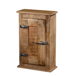 Clearance Wohnen Shabby Bad Möbel aus Holz - Suennas (vierteilig)