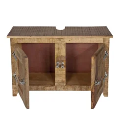 Clearance Wohnen Shabby Bad Möbel aus Holz - Suennas (vierteilig)