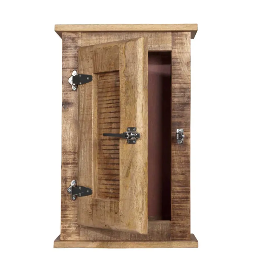 Clearance Wohnen Shabby Bad Möbel aus Holz - Suennas (vierteilig)