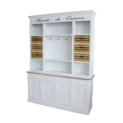 New Wohnen Shabby Buffetschrank Calavon in Weiß