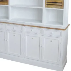 New Wohnen Shabby Buffetschrank Calavon in Weiß