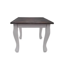 Clearance Wohnen Shabby Chic Couchtisch Pascan in Weiß Grau