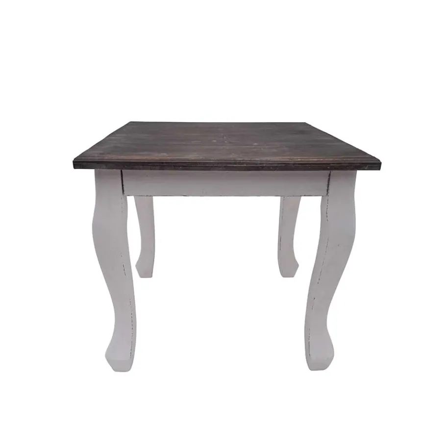Clearance Wohnen Shabby Chic Couchtisch Pascan in Weiß Grau
