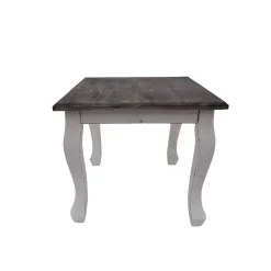 Clearance Wohnen Shabby Chic Couchtisch Pascan in Weiß Grau