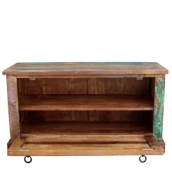 Discount Wohnen Shabby Chic Dielenmöbel Set - Jamaica (fünfteilig)