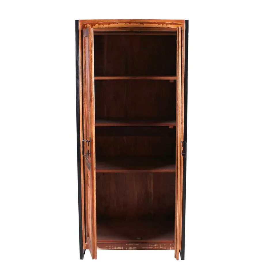 Wohnen Shabby Chic Dielenschrank aus Recyclingholz - Ensley