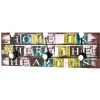 Clearance Wohnen Shabby Chic Garderobe Home is where the heart is - Alvios