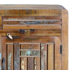 Hot Wohnen Shabby Chic Kombi-Kommode aus Recyclingholz - Tunar