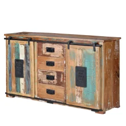 Discount Wohnen Shabby Chic Kombi-Kommode 150 cm breit - Jevilia