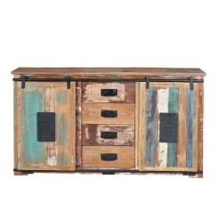 Discount Wohnen Shabby Chic Kombi-Kommode 150 cm breit - Jevilia