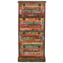 Sale Wohnen Shabby Chic Schuhschrank mit vier Klappen - Jamaica