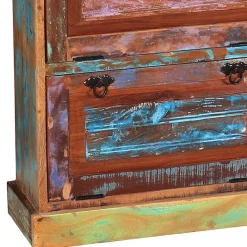 Sale Wohnen Shabby Chic Schuhschrank mit vier Klappen - Jamaica