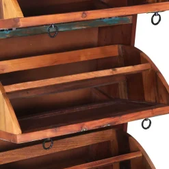 Sale Wohnen Shabby Chic Schuhschrank mit vier Klappen - Jamaica