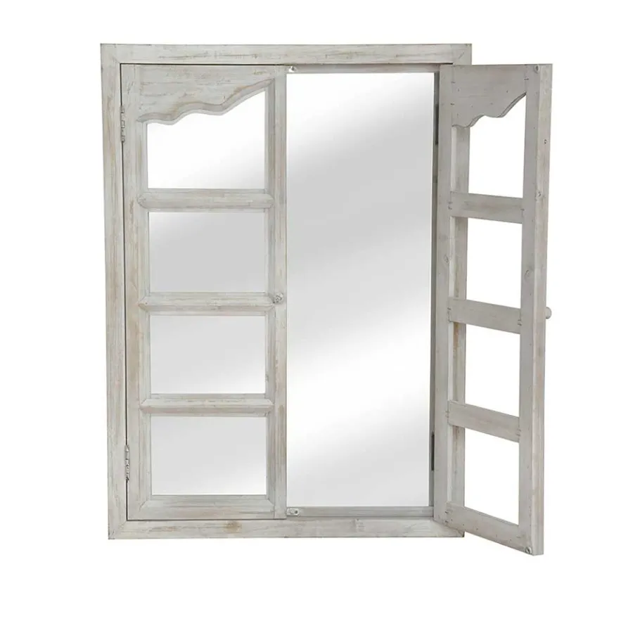 Hot Wohnen Shabby Chic Spiegel Karimo mit Türen