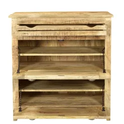 Discount Wohnen Shabby Design Schuhschrank mit 2 Klappen - Suennas