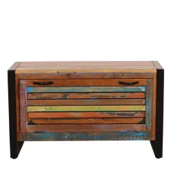 Discount Wohnen Shabby Garderoben Paneele & Bank - Vosbadus (dreiteilig)