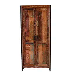 New Wohnen Shabby Garderobenmöbel aus Massivholz - Ensley (sechsteilig)