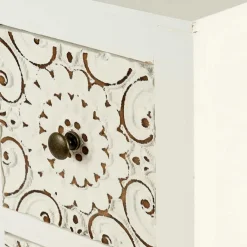 Best Wohnen Shabby Highboard mit Ornament Muster Front - Acacio