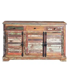 Sale Wohnen Shabby Style Sideboard aus Altholz - Manna