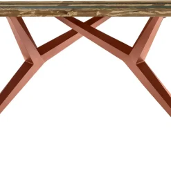 Clearance Wohnen Shabby Tisch aus buntem Recyclingholz - Konrad