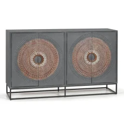 New Wohnen Sideboard - dekorativ mit Mandalas - Mesusco